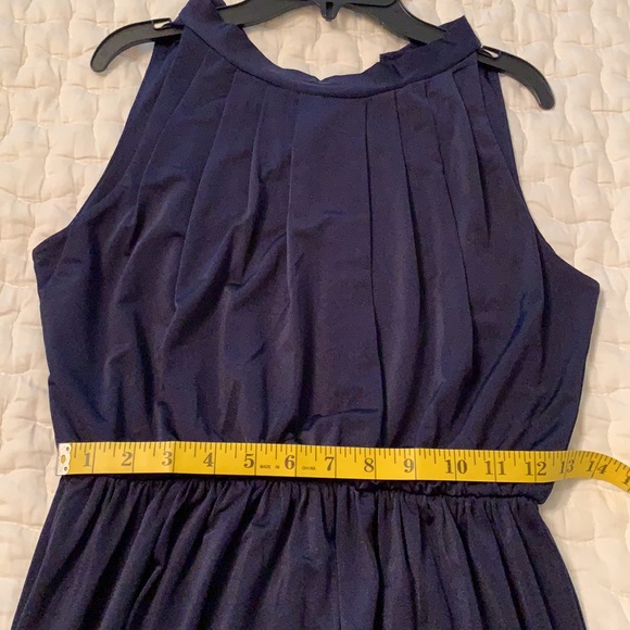 NWT Navy blue Maxi Dress - Picture 5 of 10